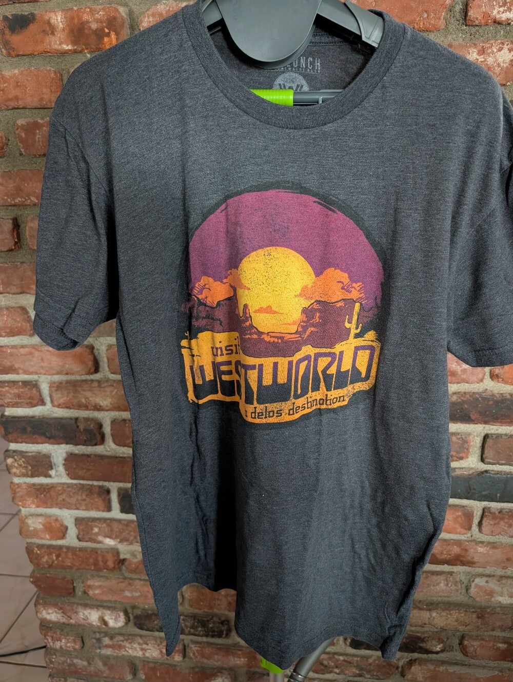Westworld Graphic T-Shirt - Charcoal